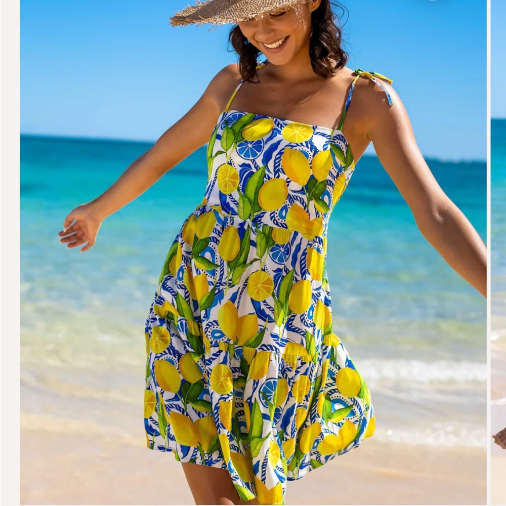 Kenny flowers Positano Mini Resort Dress